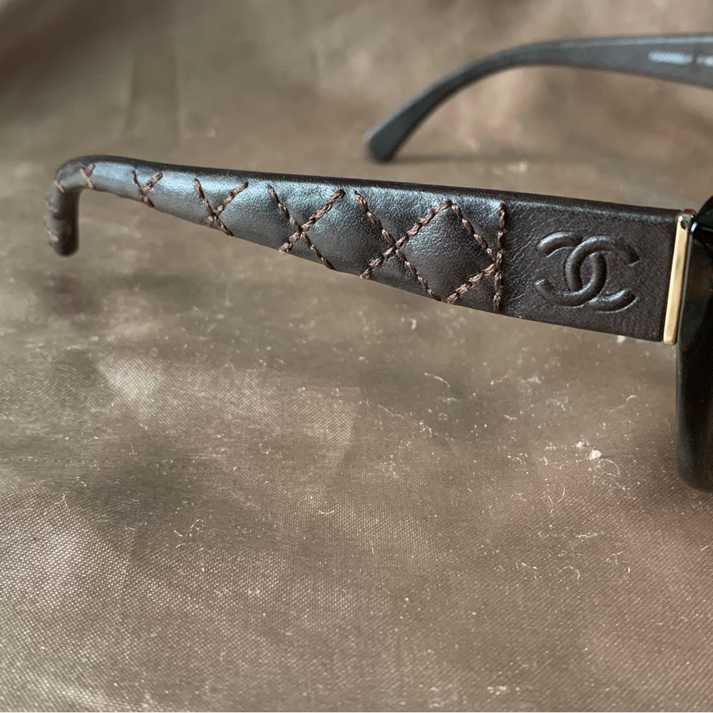 Chanel Lambskin Quilted Sunglasses - Picture 3 of 12